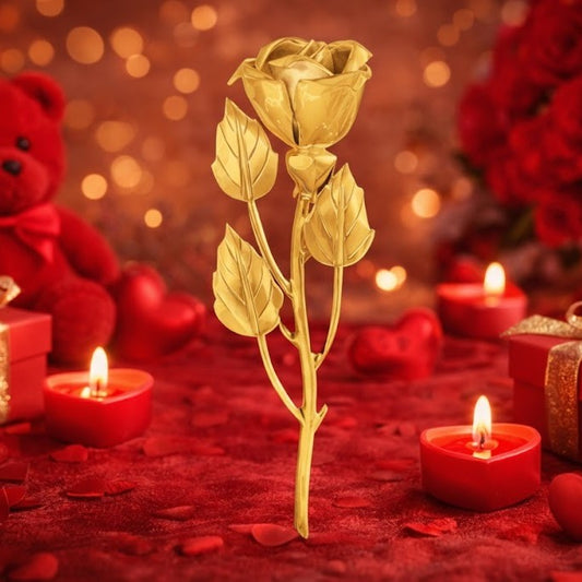 Timeless Rose – A Symbol of Eternal Love (Gold  Plated)