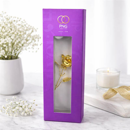 Timeless Rose – A Symbol of Eternal Love (Gold  Plated)