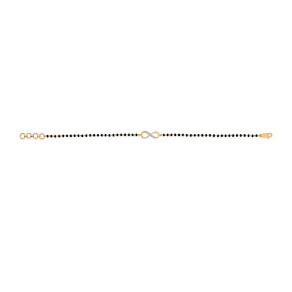 Everlasting Unity Gold & Diamond Ladies Bracelet for Women