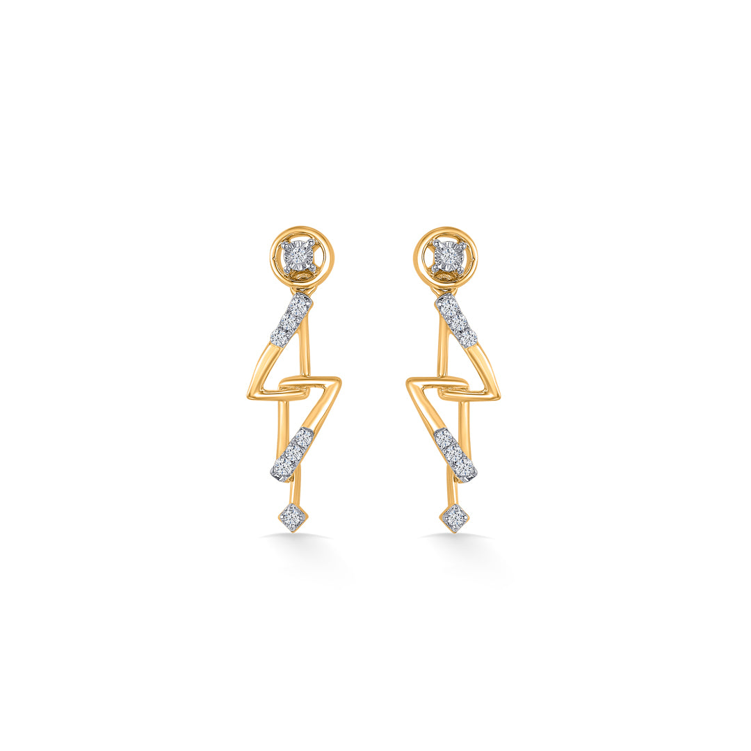 Wonder Gold & Diamond Drops & Dangler Earring For Women