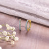Opal Gold & Diamond Hoops & Huggies Earring For Women