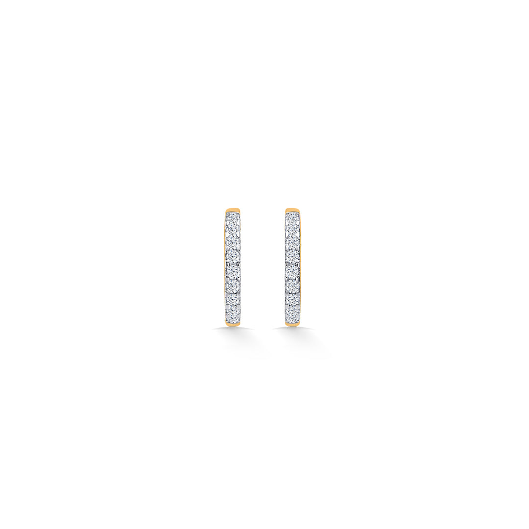 Opal Gold & Diamond Hoops & Huggies Earring For Women