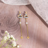 Heartline Gold & Diamond Drops & Dangler Earring