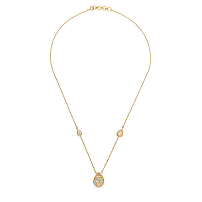 Drop of Dawn Gold & Diamond Modern Mangalsutra