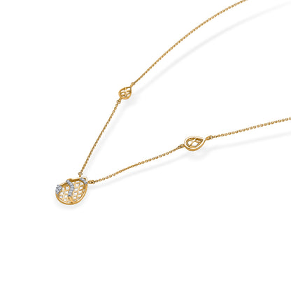 Drop of Dawn Gold & Diamond Modern Mangalsutra