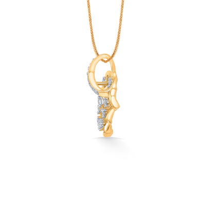 Shella Shine Gold & Diamond Classic Pendant