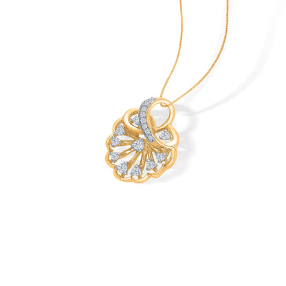 Shella Shine Gold & Diamond Classic Pendant