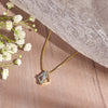 Gilded Frame Gold & Diamond Classic Pendant