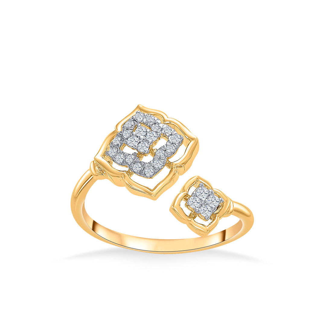 Vesper Gold & Diamond Fashion Ring For Women