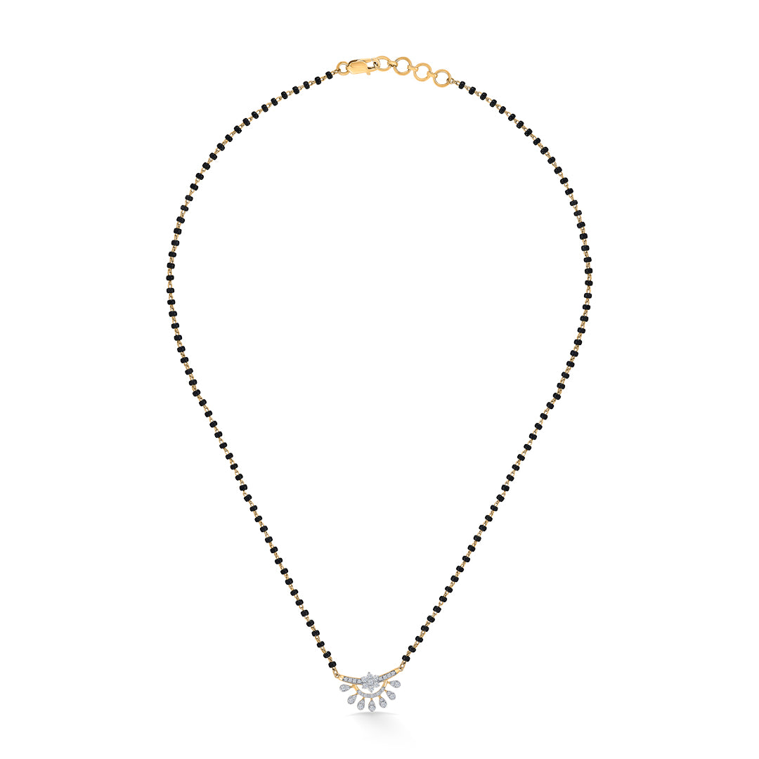 Circa Grace Gold & Diamond Modern Mangalsutra for Women