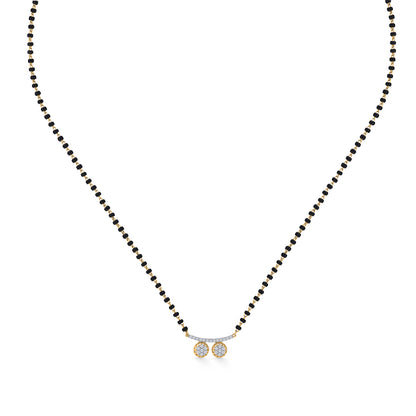 Regal Wati Gold & Diamond Modern Mangalsutra for Women