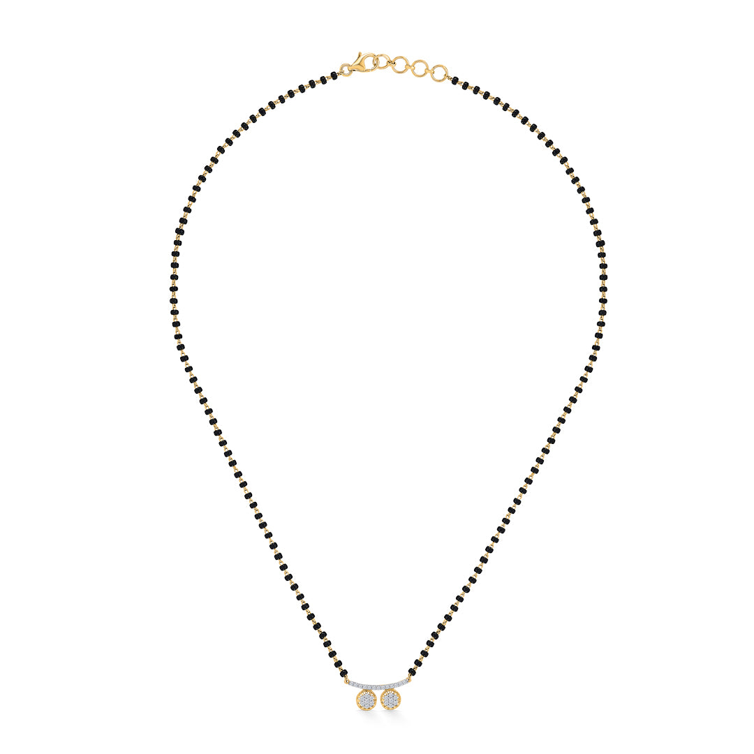 Regal Wati Gold & Diamond Modern Mangalsutra for Women