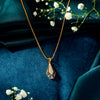 Celestial Apex Classic Gold and DIA Pendant for Woman