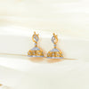 Majestic Bell Gold Jhumka Earring For Woman