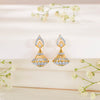 Dazzling Tinkles Gold Jhumka Earring For Woman
