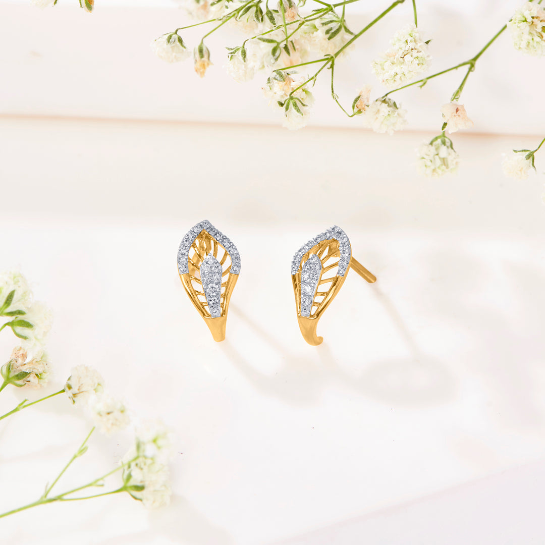 Radiant Tassel Gold Hoops & Huggies Earring For Women