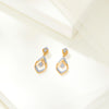 Celestia Gold & Diamond Drops & Dangler Earring For Women