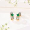 Peridot Gold & Diamond Hoops & Huggies Earring For Women