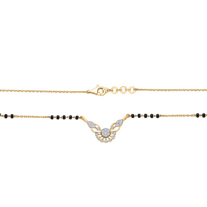 Ties of Tara Gold & Diamond Modern Mangalsutra