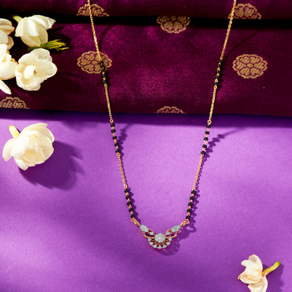 Ties of Tara Gold & Diamond Modern Mangalsutra