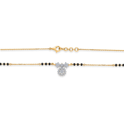 Trending Charm Gold & Diamond Modern Mangalsutra For Woman
