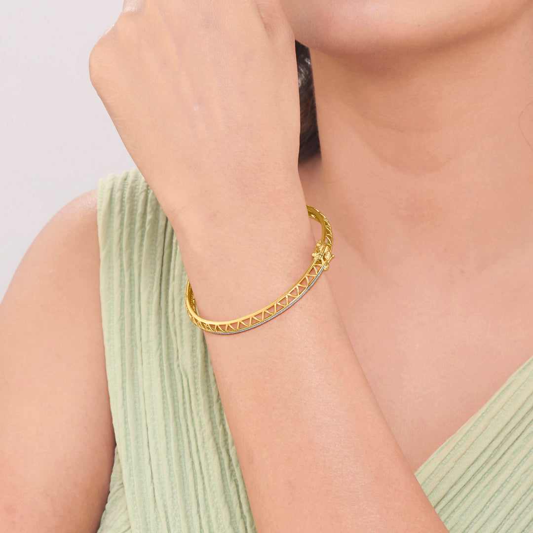 Aristo Line Diamond Bangle