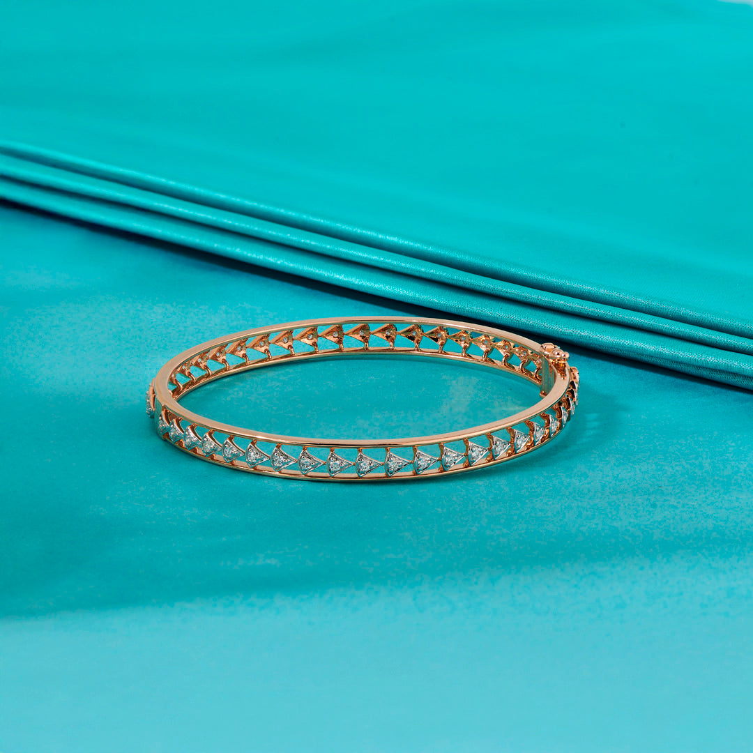 Stella Arc Diamond Bangle