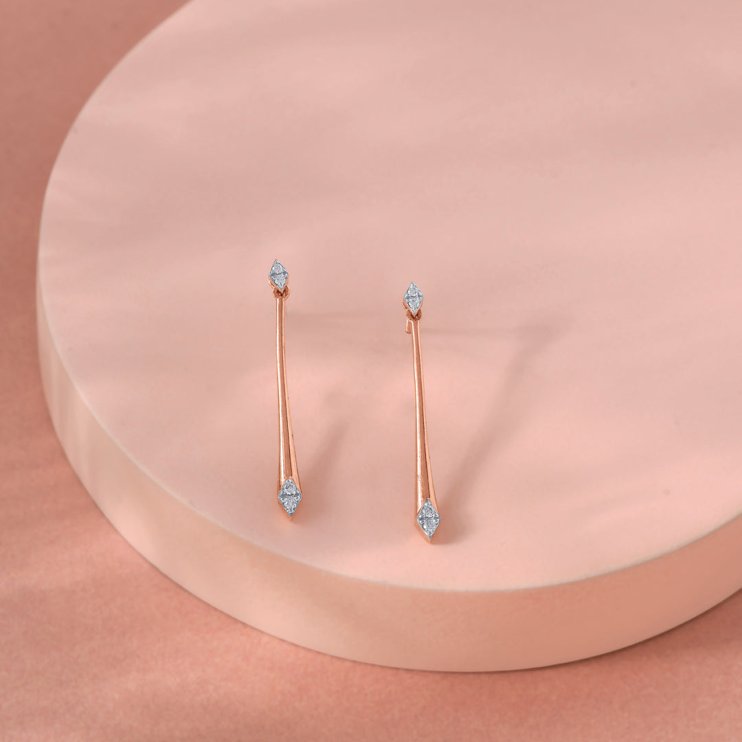 Fynora Charm Diamond Earring