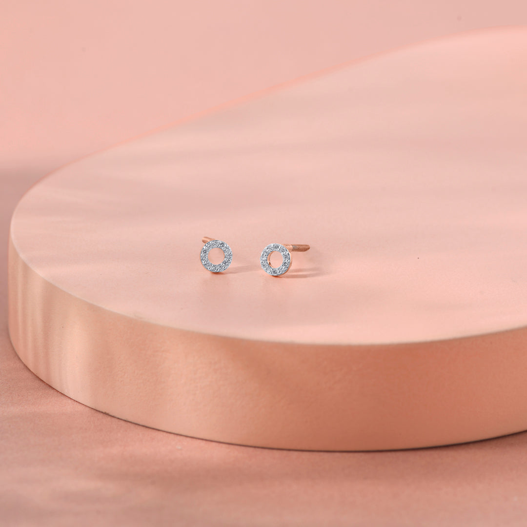 Gleam Sphere Diamond Earring
