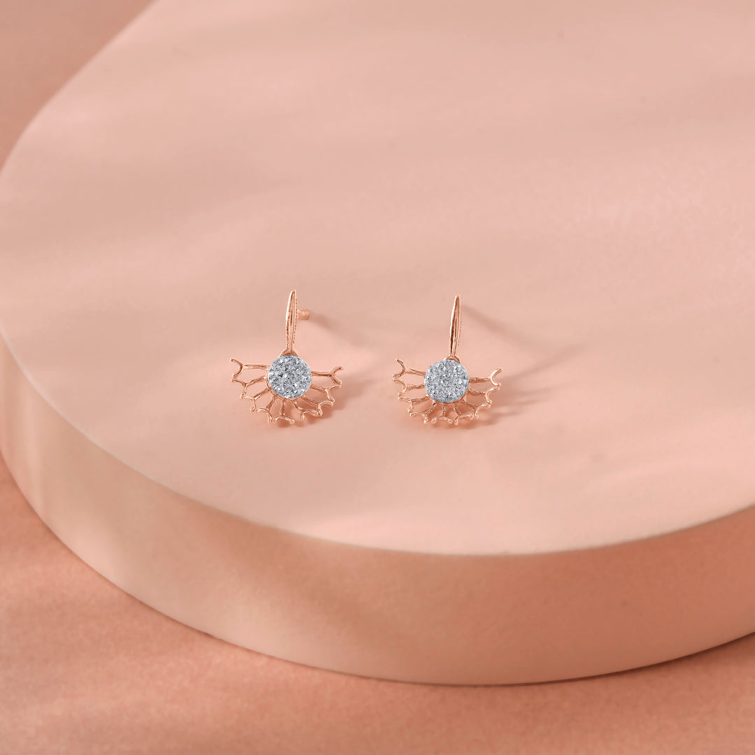 Dawnlight Charm Drops & Danglar Diamond Earring