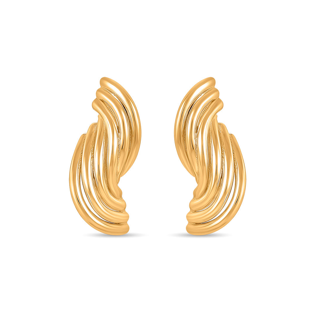 Pearl & Flow Necklace Set Gold Necklace