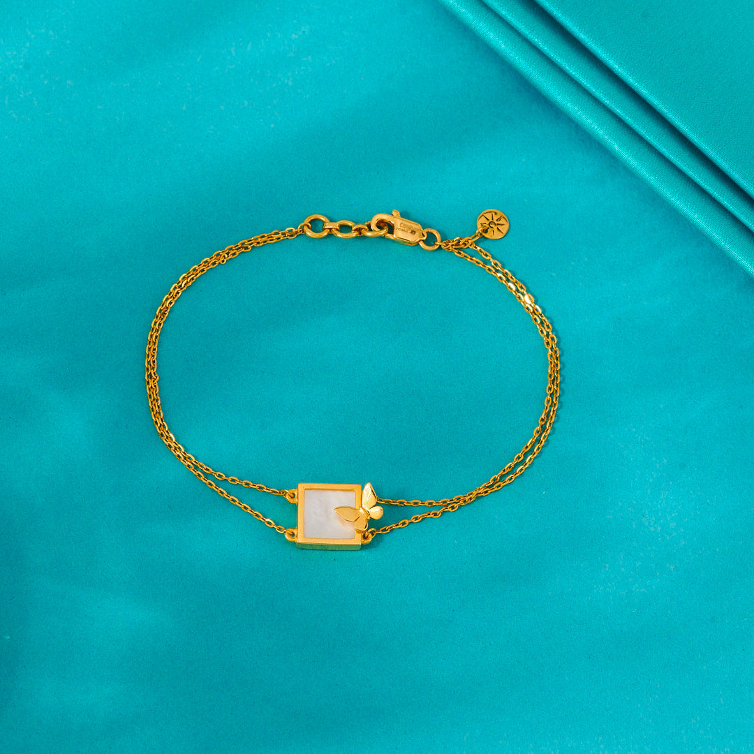 Sky Dancer Gold Bracelet for Her