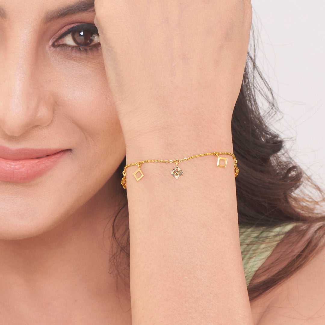 BoxeLoom Gold Bracelet for Her