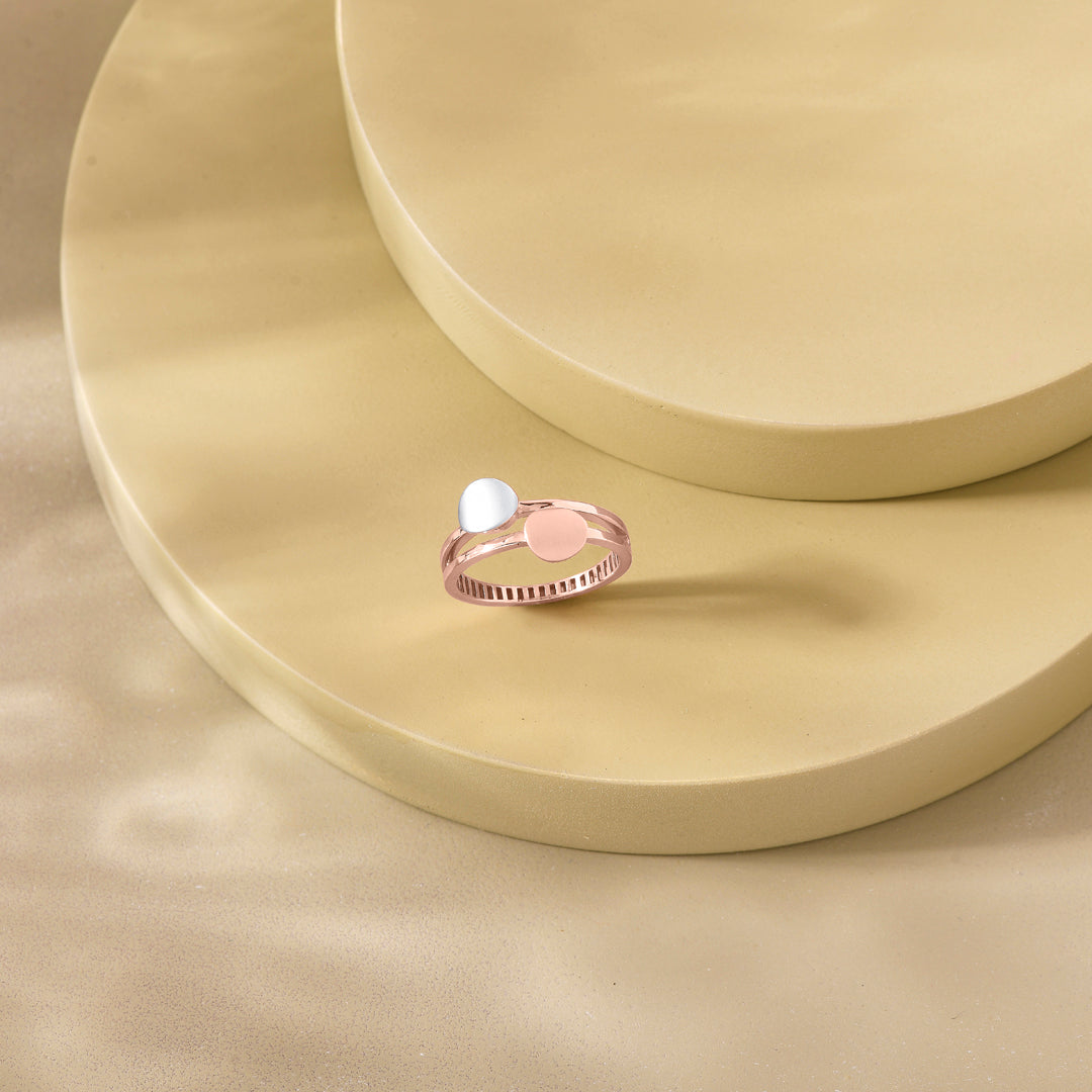 Bound Pair Gold Ring for Her