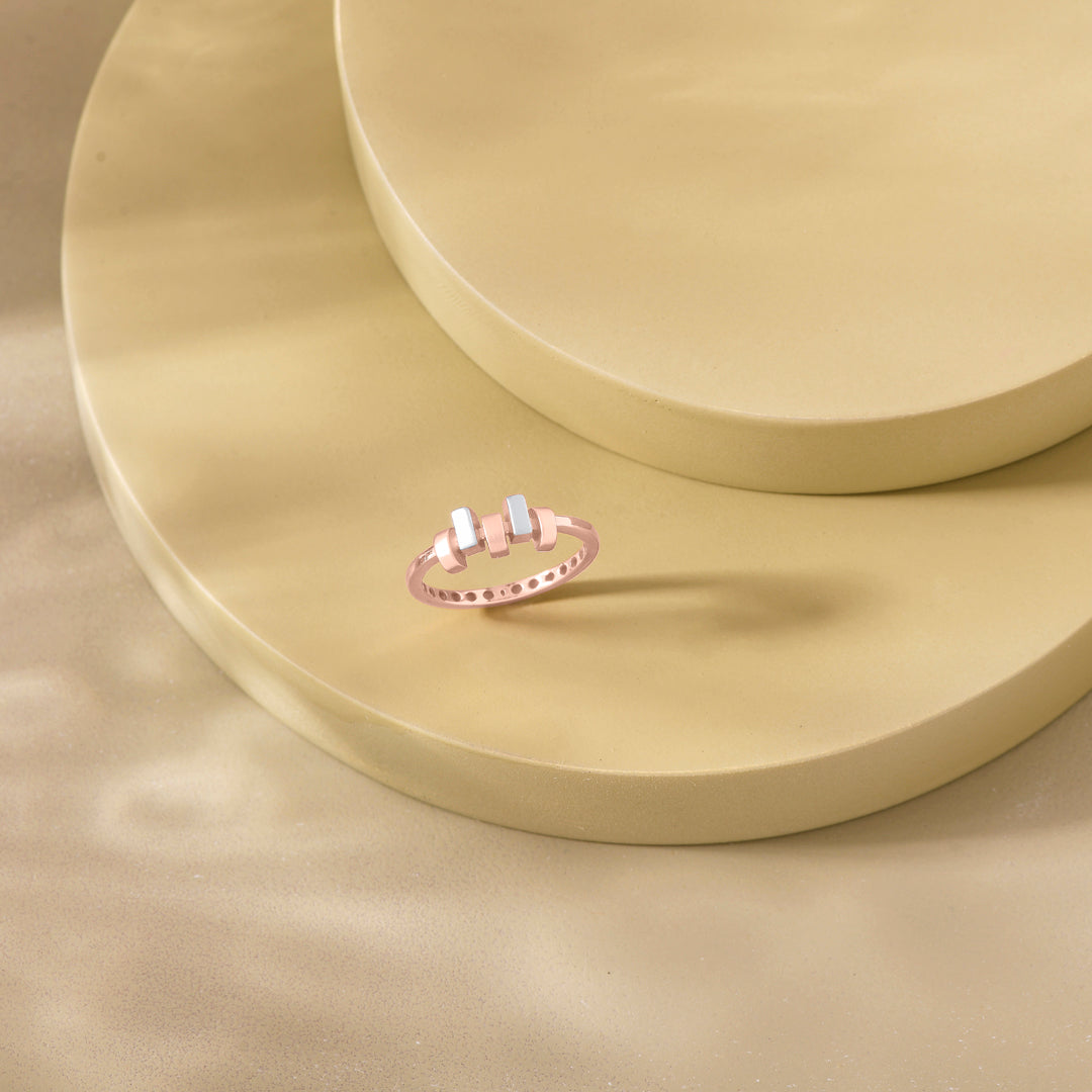 Flairette Charm Gold Ring for Her