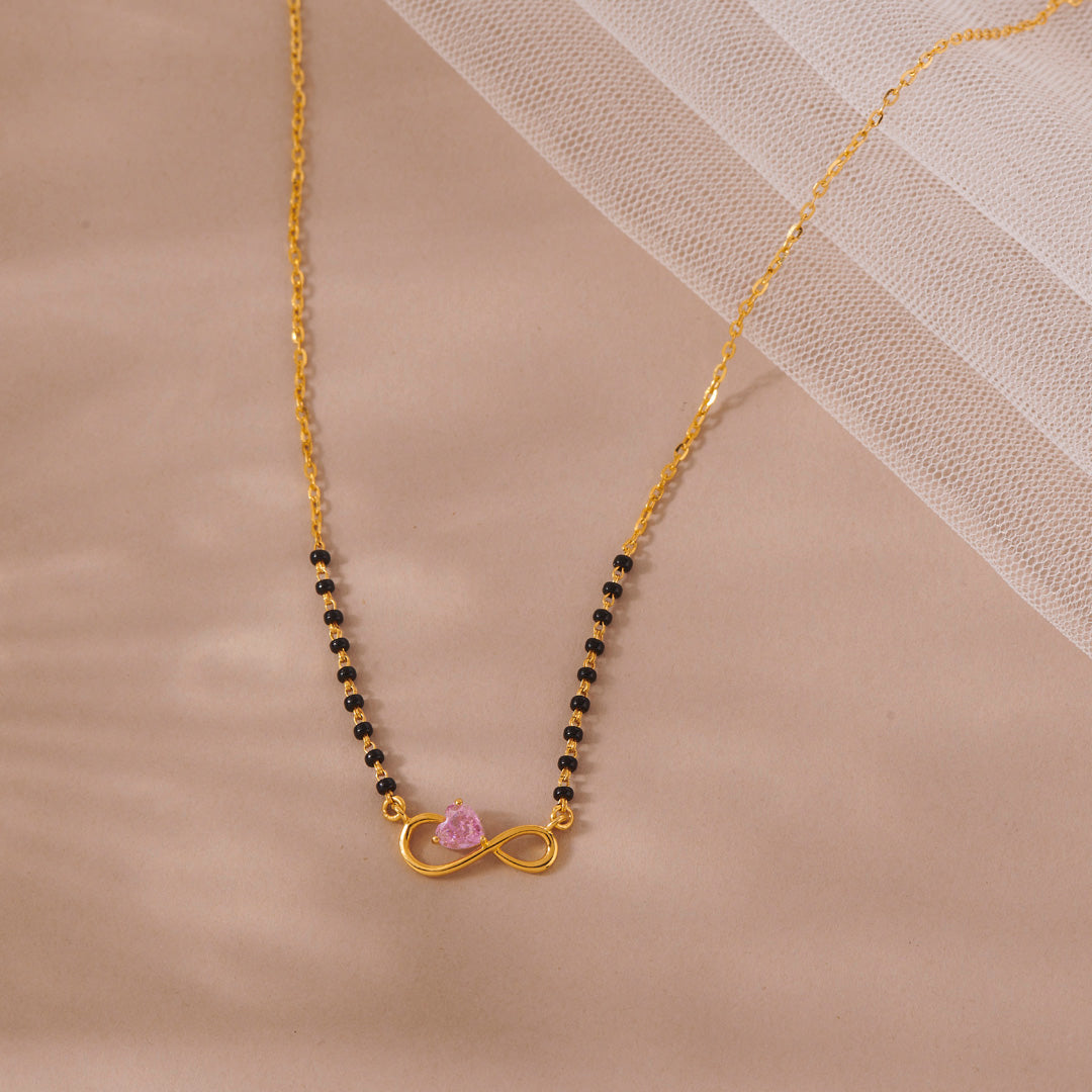 Forever Pink Gold Mangalsutra for Her