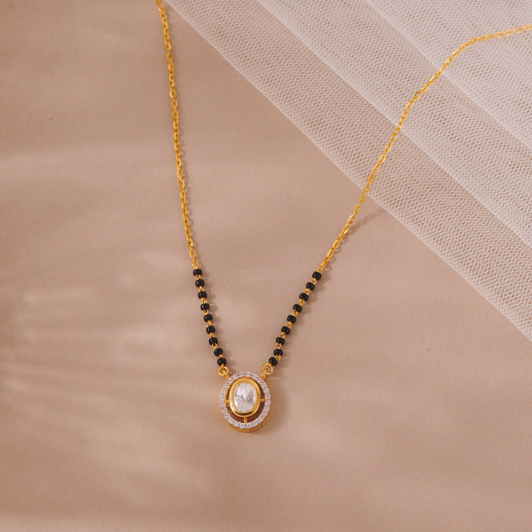 Knotted Souls Gold Mangalsutra for Her