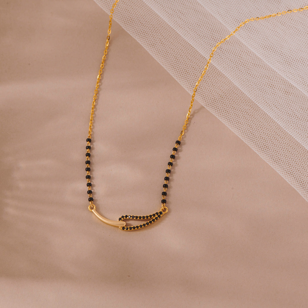 Woven Promise Gold Mangalsutra for Her