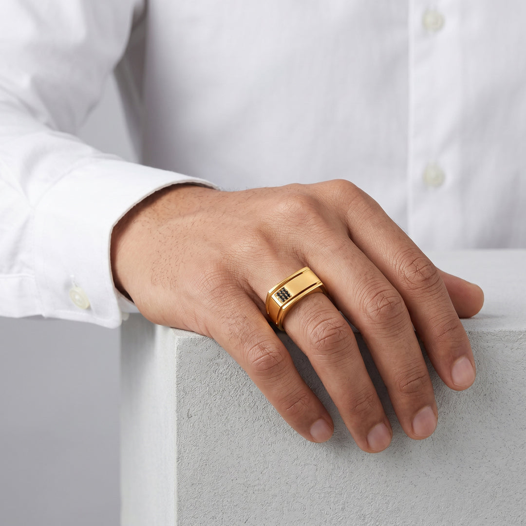 Man’s Creed Men's Gold Ring