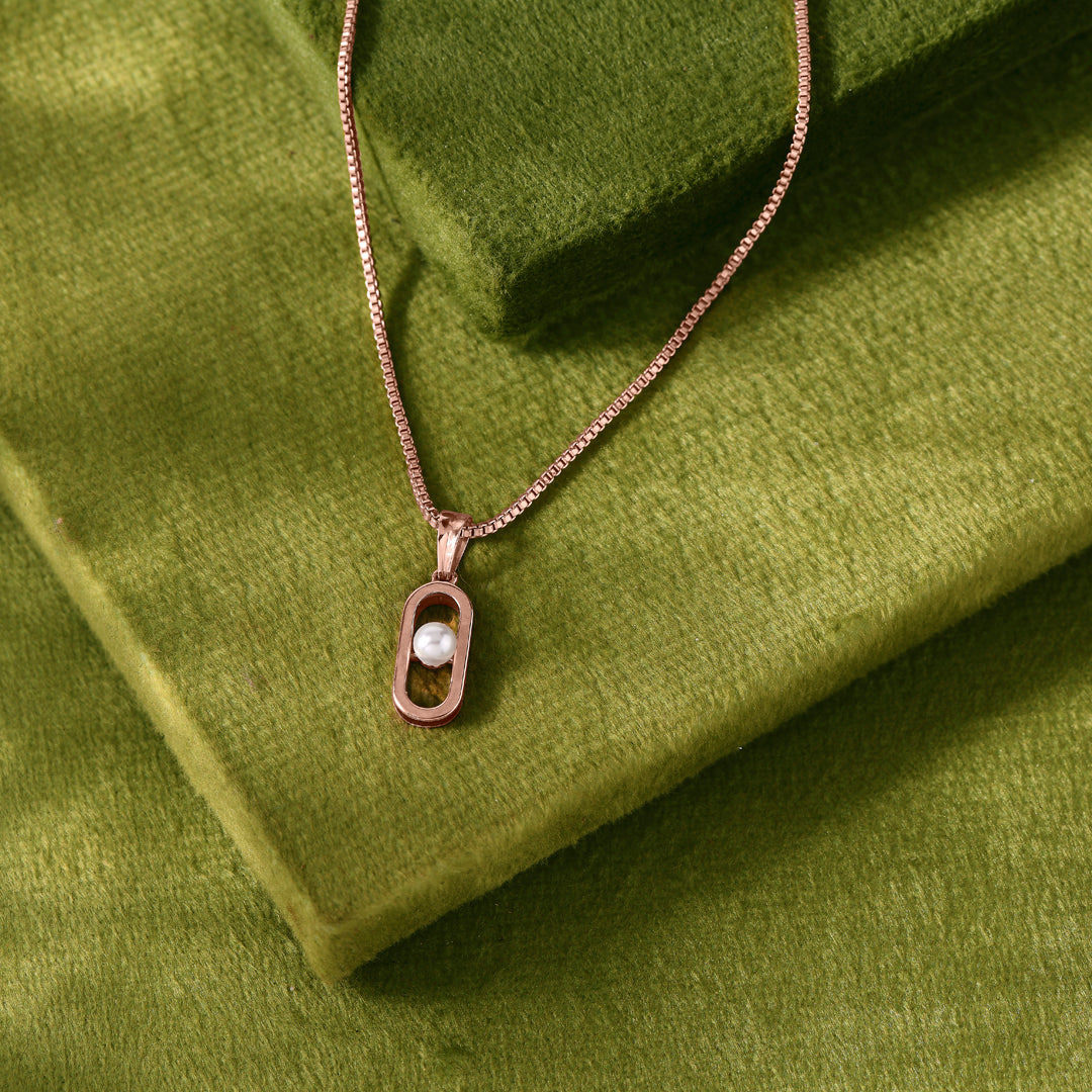 Pearl Whisper Gold Pendant for Her