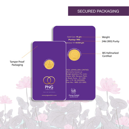 1 Gram 24 KT (995) Laxmi Shree Gold Coin