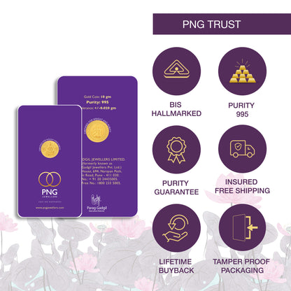 1 Gram 24 KT (995) Laxmi Shree Gold Coin