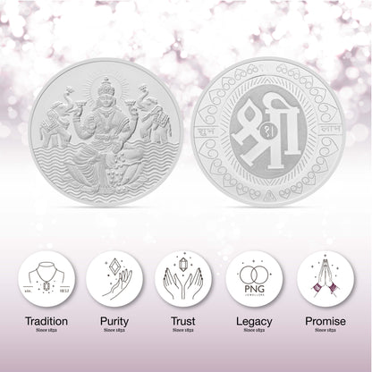 25 gms Laxmi Shree Silver Coin