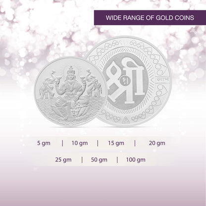 25 gms Laxmi Shree Silver Coin
