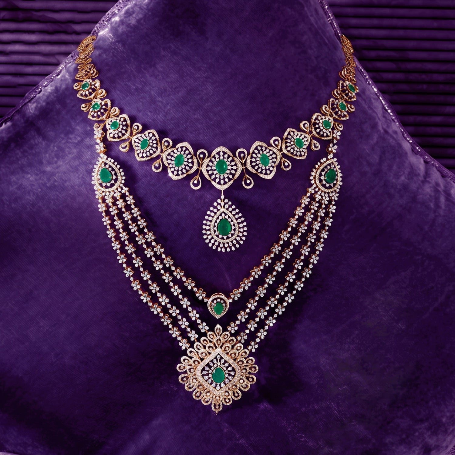Tejashree Pratha Diamond Necklace
