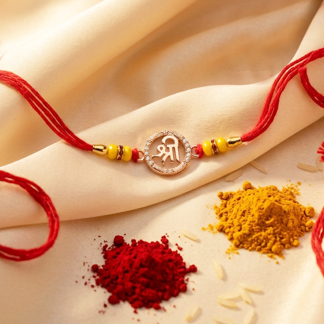 PNG Jewellers Shree Silver Rakhi For Men's