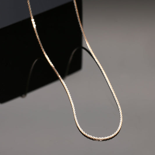 Luxe Gleam Platinum Chain