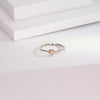 Pure Heart Platinum Ladies Ring