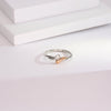Luminous Whisper Platinum Ladies Ring