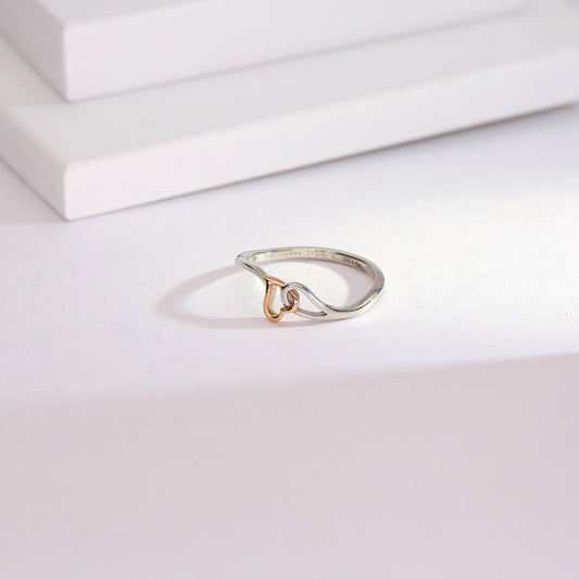 Intertwined Forever Platinum Ladies Ring